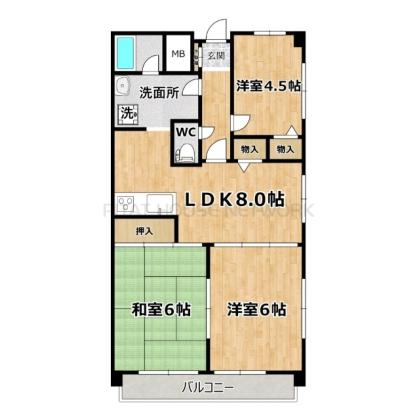 左右反転です