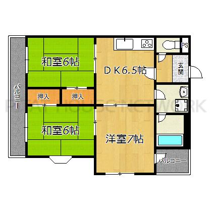  間取り図写真