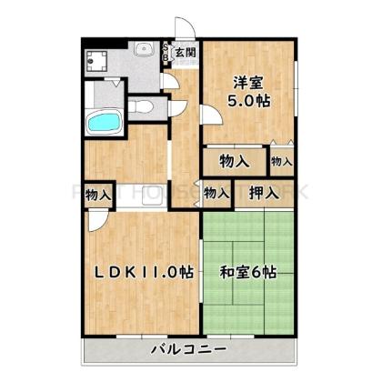  間取り図写真