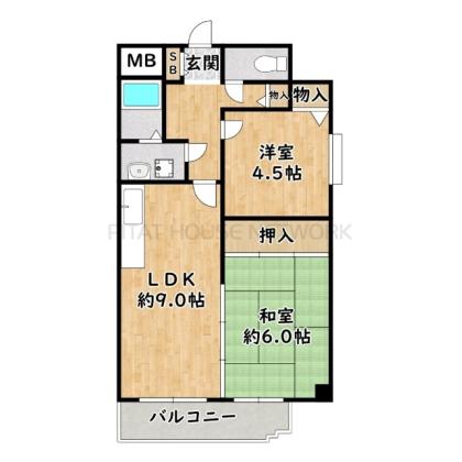  間取り図写真