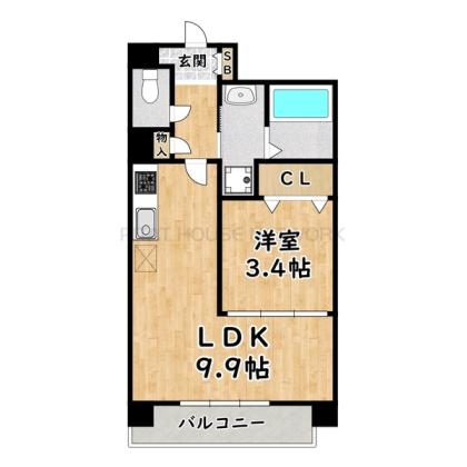  間取り図写真