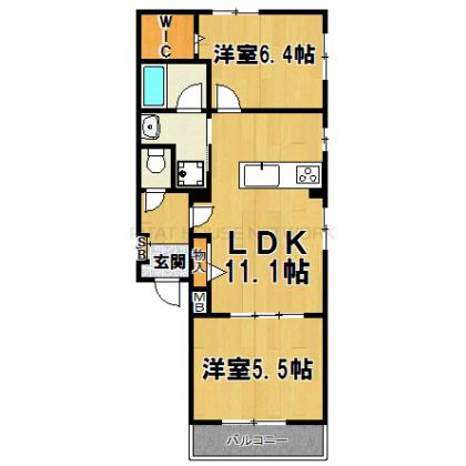  間取り図写真