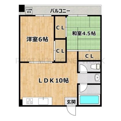  間取り図写真