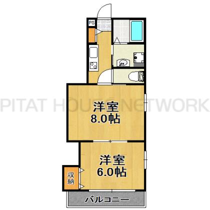 実際は左右反転