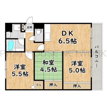  間取り図写真
