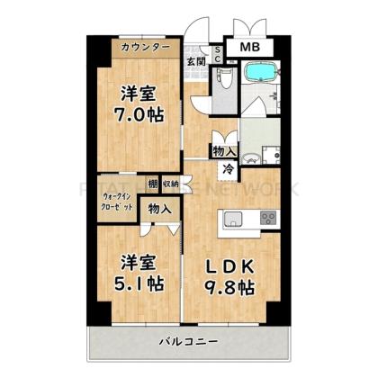  間取り図写真