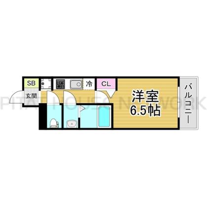 ファステートOSAKAシティゲート 間取り図写真