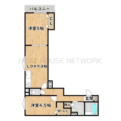  間取り図写真