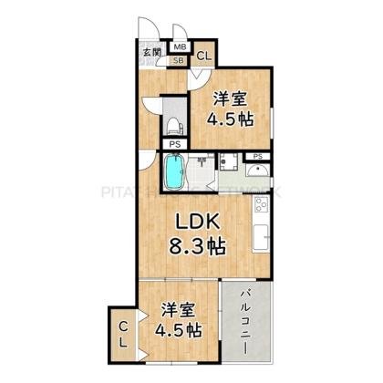  間取り図写真
