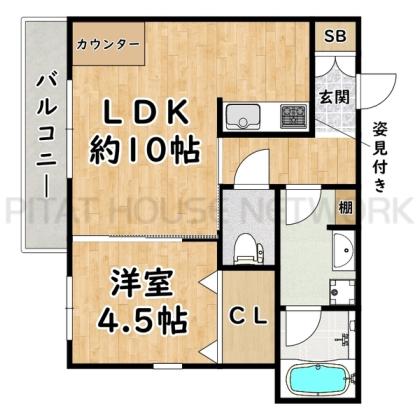 間取り図写真