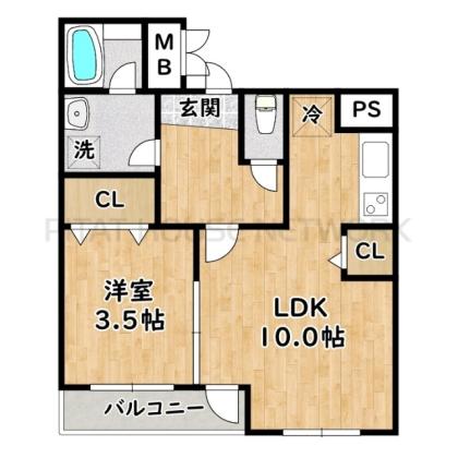  間取り図写真