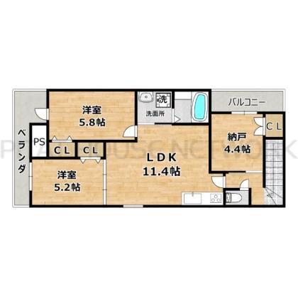  間取り図写真