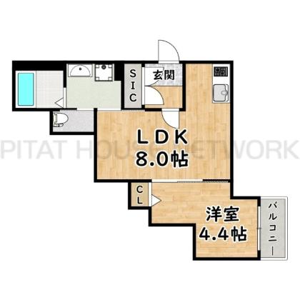  間取り図写真