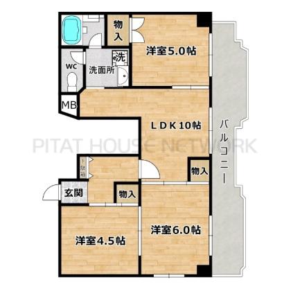  間取り図写真