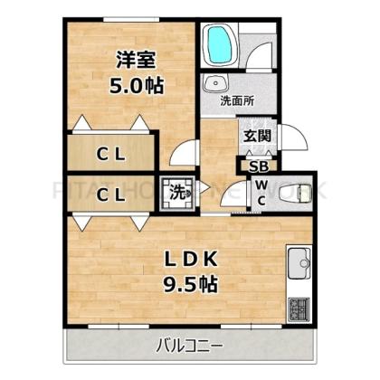  間取り図写真