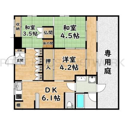  間取り図写真