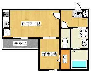 キレイな間取り