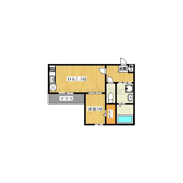 キレイな間取り