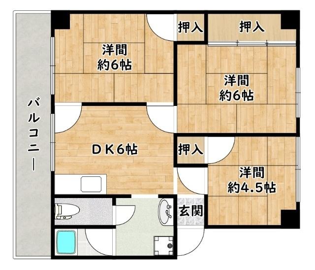  間取り図写真