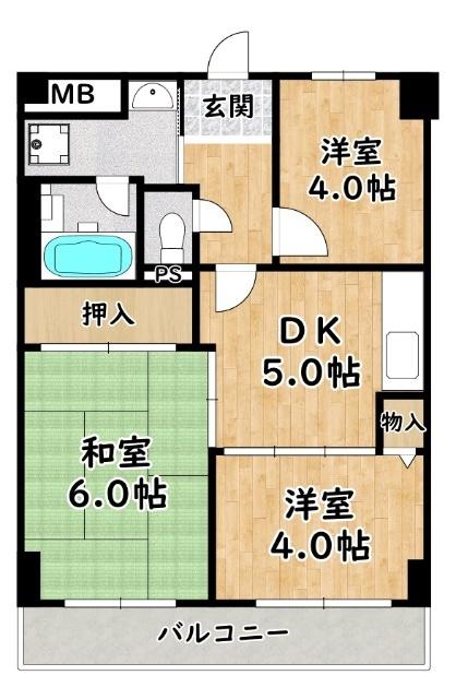  間取り図写真