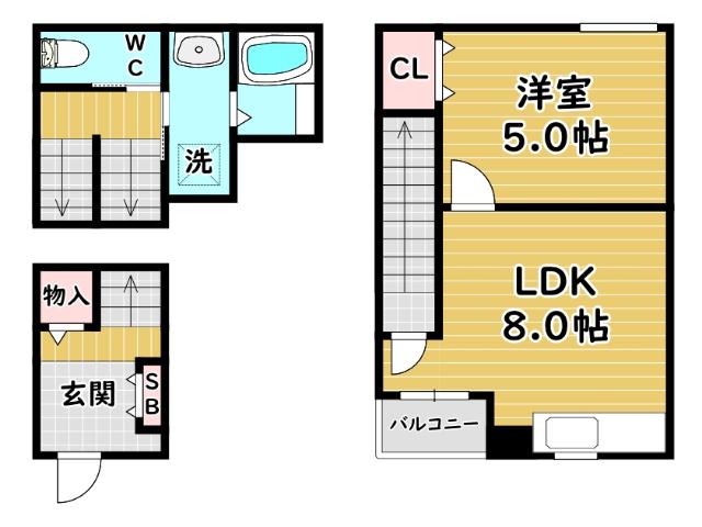  間取り図写真