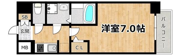 サムティ姫島FELICETO 間取り図画像