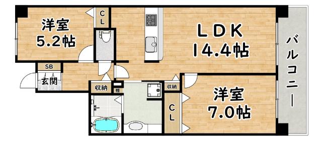  間取り図写真