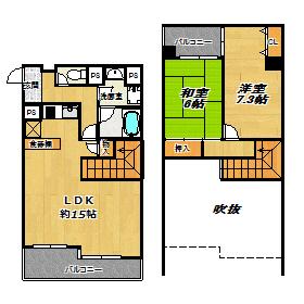  間取り図写真