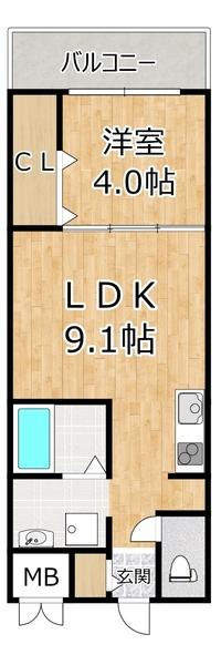  間取り図写真