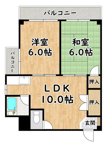  間取り図写真