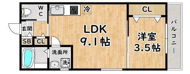  間取り図写真