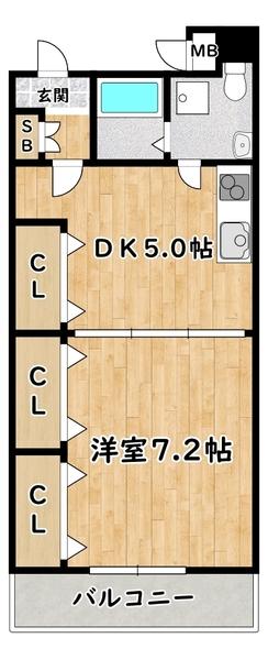  間取り図写真