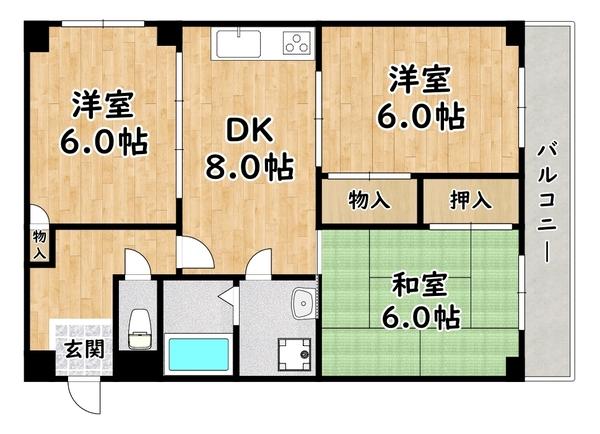  間取り図写真