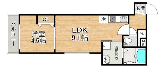  間取り図写真