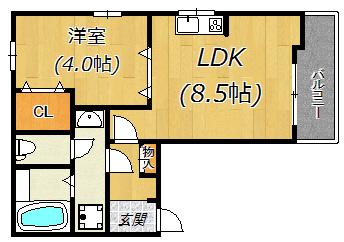  間取り図写真