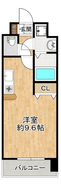 綺麗なワンルーム