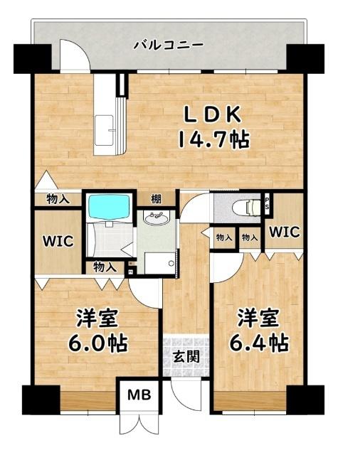  間取り図写真