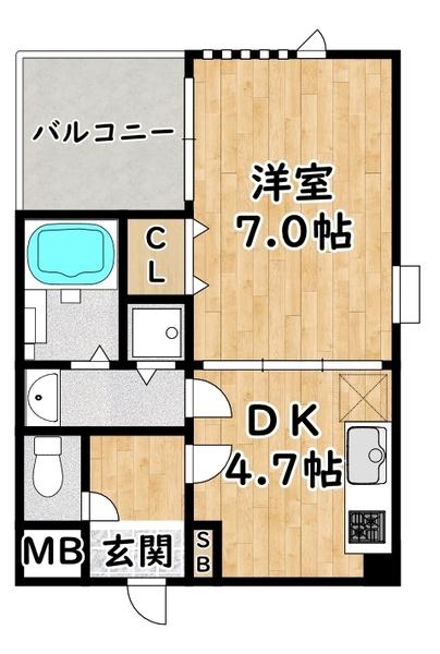  間取り図写真