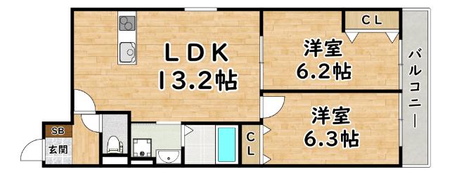  間取り図写真