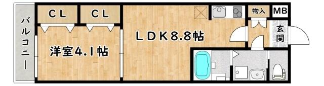  間取り図写真