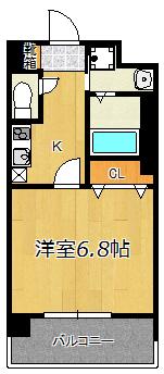 角部屋のお部屋です