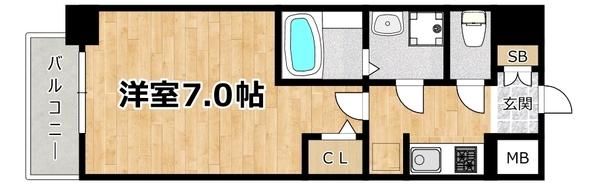 実際は上下反転です