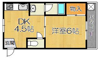 ゆったり１ＤＫ