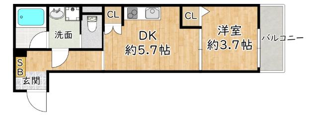  間取り図写真
