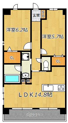  間取り図写真
