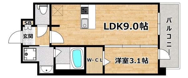  間取り図写真