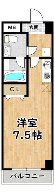 反転間取り