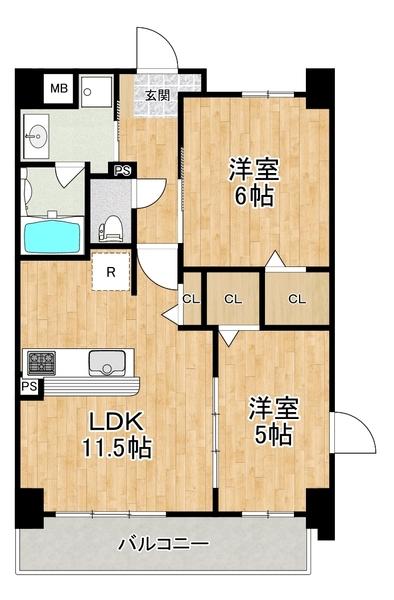  間取り図写真