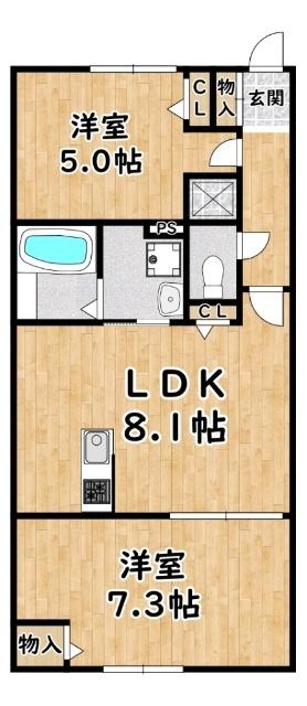  間取り図写真