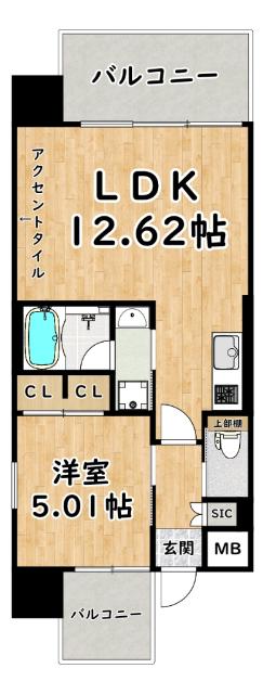  間取り図写真